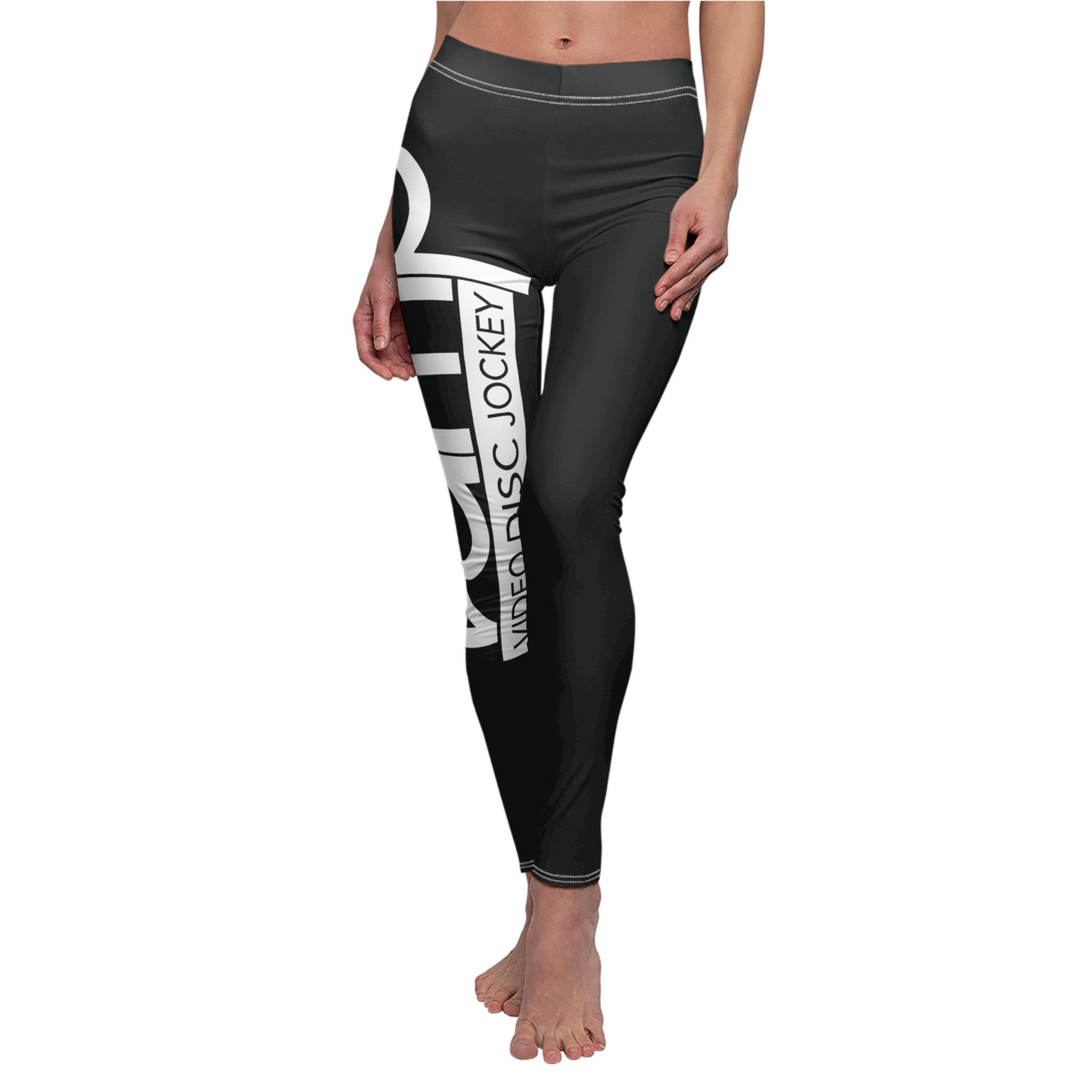 "DJ VAMP" 🎧Women’s Vibe Leggings – Fierce, Flawless, & Built to Move